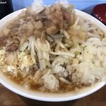 麺屋 大金 - 小ラーメン+たまねぎ 「ニンニクとアブラ」(970円)