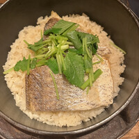 春秋ユラリ 恵比寿 - 鯛の炊き込みご飯