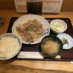 みちのく - 十和田バラ焼定食　¥1,100