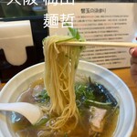 大阪麺哲 - 醤油