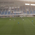 ベスト電器スタジアム - ウォーミングアップ♪