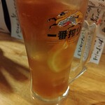 名駅立呑 おお島 - 紅茶のジンソーダ