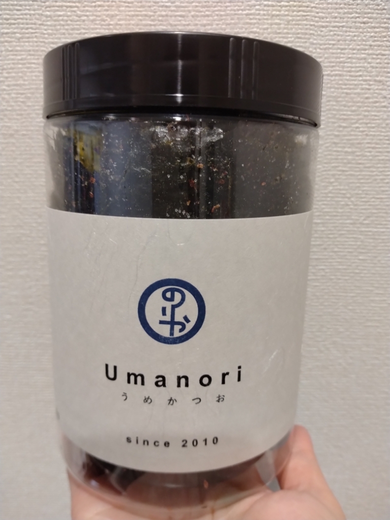 大阪千林のりや Umanori（うめかつお・とうがらし・しそわさび）全種類セット 大阪千林のりや Umanori（うめかつお・とうがらし・しそわさび