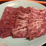 ミートプラザ尾形 - 義経鍋のお肉