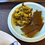 ばぁばのお昼ごはん - 漬物