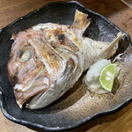 かこも - 真鯛のかま塩焼き380円
