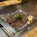 鉄板焼もぐら - (上)牛たん塩焼 1,200円