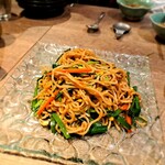 桜梅桃李 - ⚫からすみと自家製XO醬の焼き麺