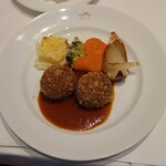 文化洋食店 - 文化洋食店のカニコロッケ