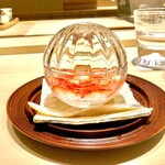 炎水 - 前回も頂いたあまりん苺　美味しいんですよね