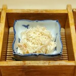 すし 良月 - 毛蟹の蒸し寿司