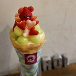 クレープリー チロル - ラブリーテディベア いちご＆メロン