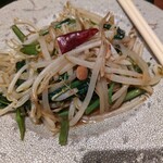 アジアンキッチン サナギ - 空芯菜炒め