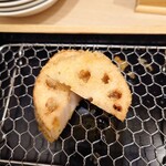 天ぷらスタンド 十八番 - 加賀蓮根