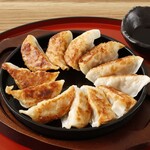 Teppanyaki black pork Gyoza / Dumpling
