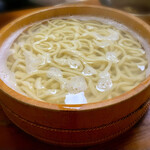 たらいうどん 新見屋 - たらいうどん(3人前) 1人前 580円