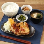 Saikyoyaki chicken set meal