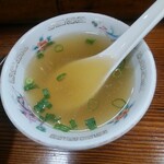 Ramen Hausu Mini - やきめし大盛りに付いてくるスープ