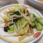 餃子の王将 - ジャストサイズ野菜炒めアップですってぇ〜♪