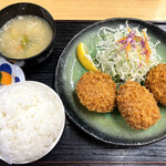 Tonkatsu Kurogane - 1️⃣ランチ限定メンチカツ定食　