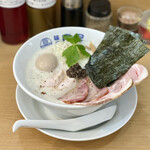 Menya Shinsei - 特製濃厚鶏白湯ラーメン【塩 or 醤油】（1,590円）