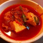 赤から - 辛さ３の赤み加減。見た目ほど辛くは無かった･･･