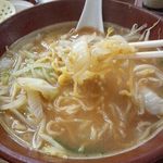 くん太郎 本店 - 野菜味噌ラーメン　730円