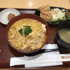 Torisanwa - 親子丼（香草美水鶏） 唐揚げセット