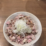 麺屋NOROMA - セット　チャーシュー丼330円平日限定