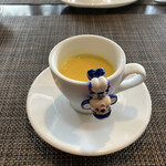 リストランテ プレーゴ - かぼちゃの冷製スープ