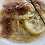 リストランテ プレーゴ - レモンクリームをアップで！