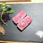 薪火食堂 Bon-Saka - 広島県産岩倉曼黒毛カメノコ