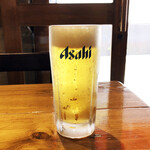 Nagi No Ramuya - 中樽生405円。キンキン、キレキレで美味しいビールがこのお値段！