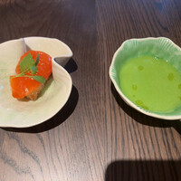 Jean-Georges at The Shinmonzen - アミューズ