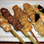 魚民 - 焼き鳥盛り合わせ