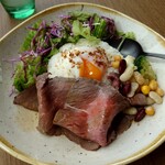 Good View Dining - 自家製ローストビーフと温泉卵のカフェボウル
