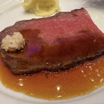 帝国ホテル - 厳選和牛のローストビーフおかわり自由