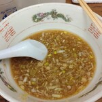ラーメン二郎 - ごちそうさま、これでも頑張ってネギ掬ったんですよ