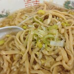 ラーメン二郎 - ネギが合うね