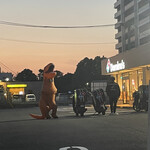 Wafuu Ajidokoro Kitarou - 鬼太郎さんの隣のピザーラにいたティラノサウルス、びっくりしたぁー。