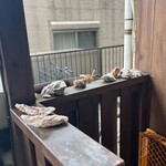 貝ガラ屋 - 牡蠣の飾り？
