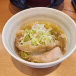 麺堂 稲葉 - スープ茶漬け