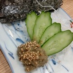 Hidezushi - カニ味噌つまみ（海苔別）