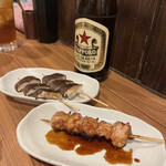 焼き鳥と油そば 大森屋 - 