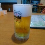 中国家庭料理 大福元 - 生ビール