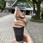 Shiki No Sakura - 清滝駅とソフトクリーム