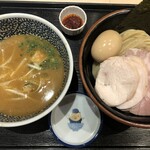 麺屋一燈 - 特製濃厚魚介つけ麺+小皿