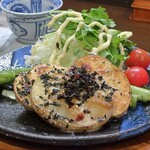 桶家乃隠居 - 新じゃがバターとアスパラガス