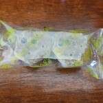 キッチン ブルー グローブ - お菓子のアップ