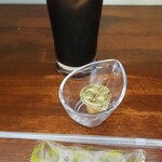 キッチン ブルー グローブ - アフターコーヒー